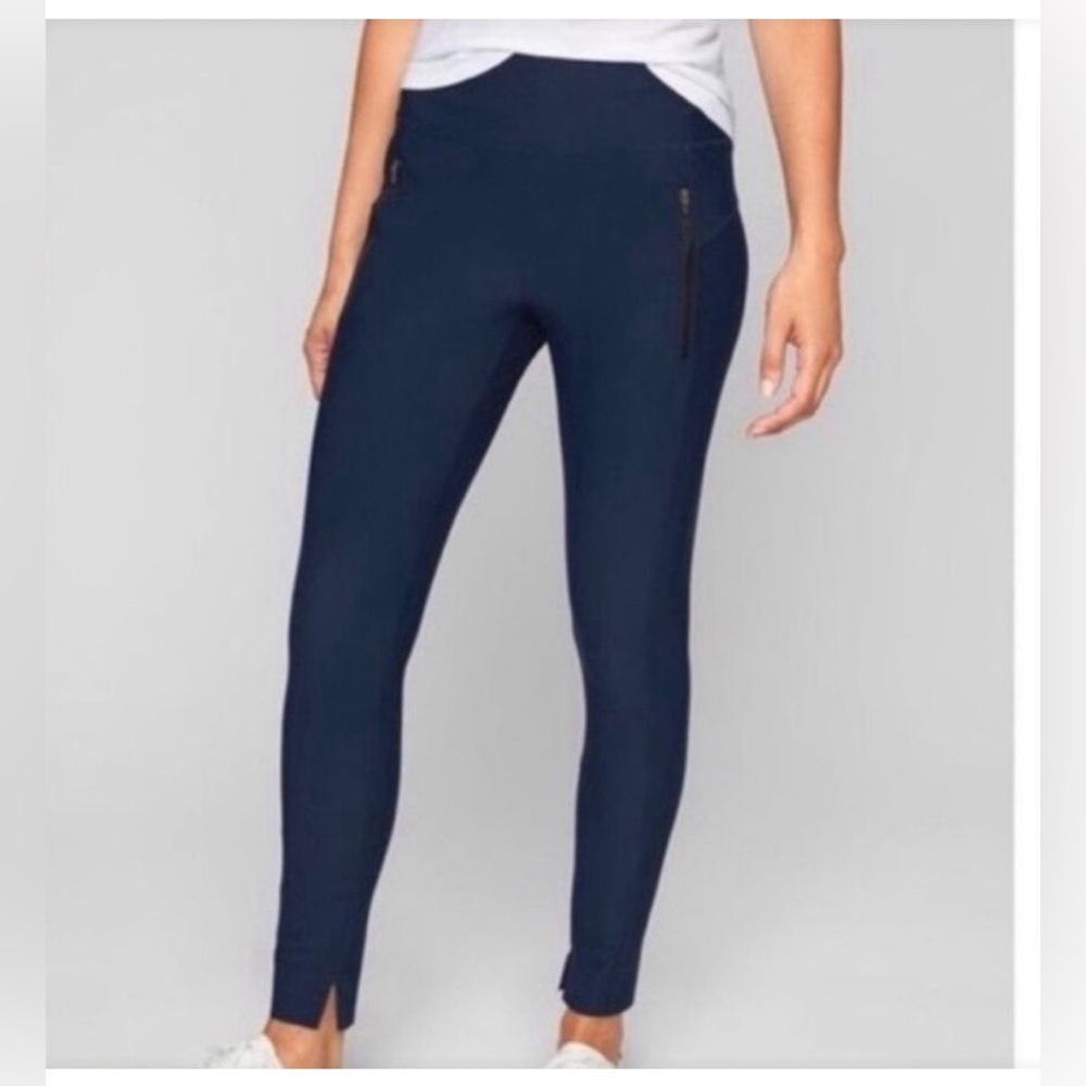ATHLETA stellar navy tight EUC